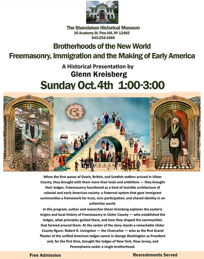 Freemasonry, Immigration and the Making of Early America flyer photo